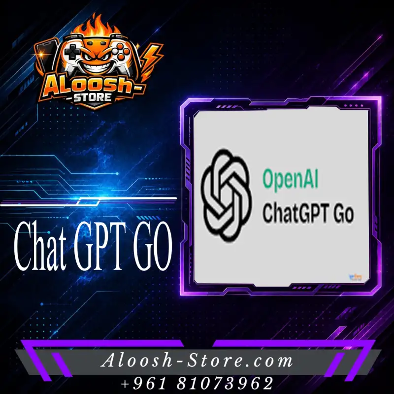 ChatGPT Go - حساب جاهز - مدة 12 شهر